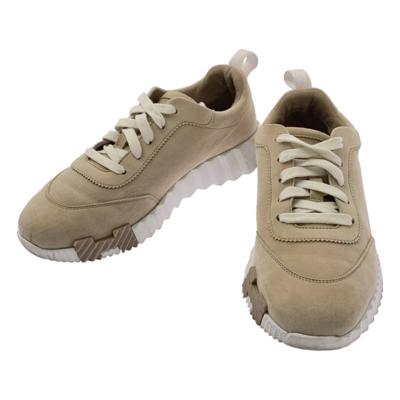 美品　HERMES バウンシング HERMES(エルメス) 「BOUNCING」バウンシングスニーカー ホワイト