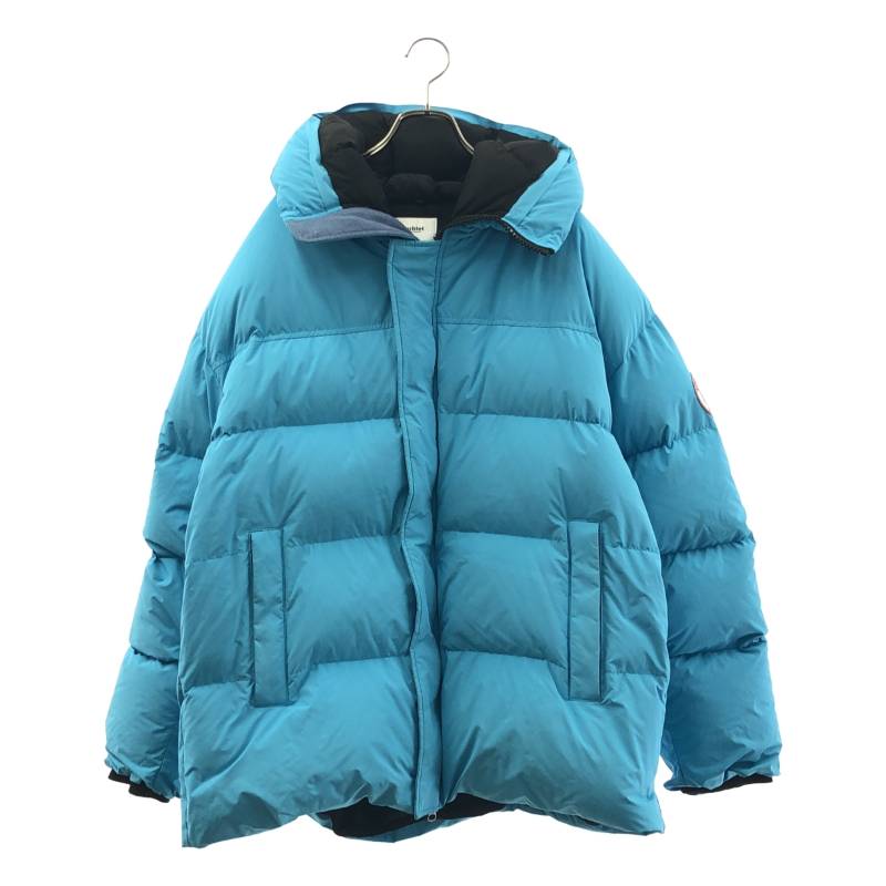 doublet / ダブレット | 2023AW | ANIMAL TRIM PUFFER JACKET アニマルモチーフ パファー ダウンジャケット | M | ブルー | メンズ