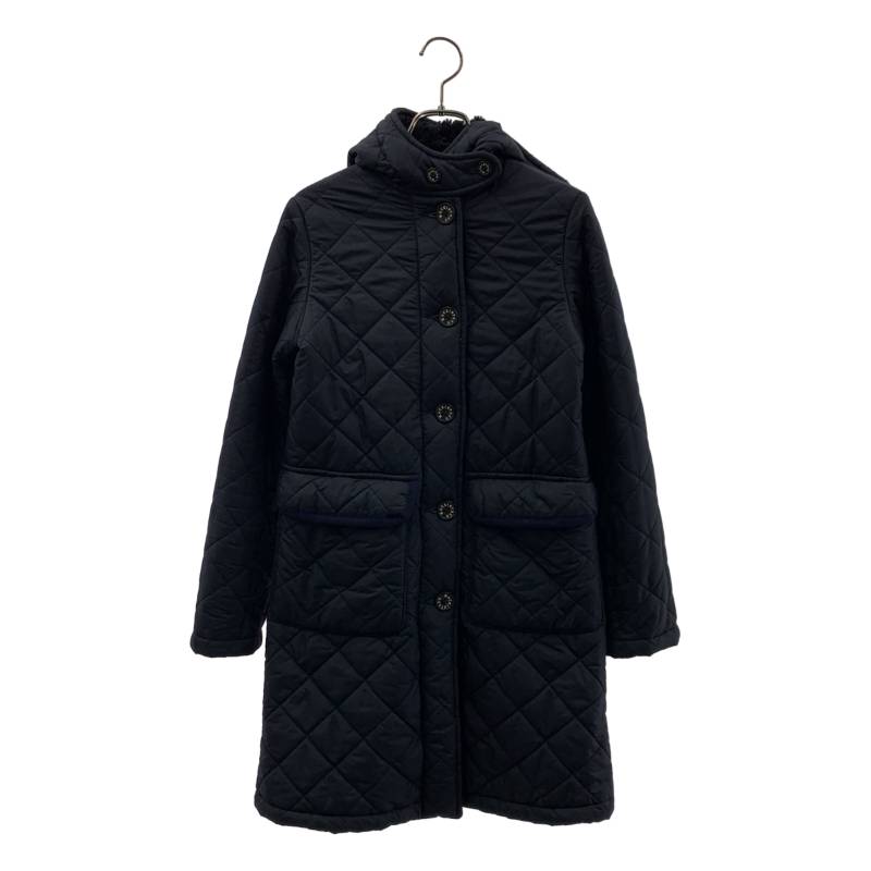 【MACKINTOSH】レオパード コート ウール ロングコート 32 黒 MACKINTOSH】レオパード コート ウール ロングコート 32 黒