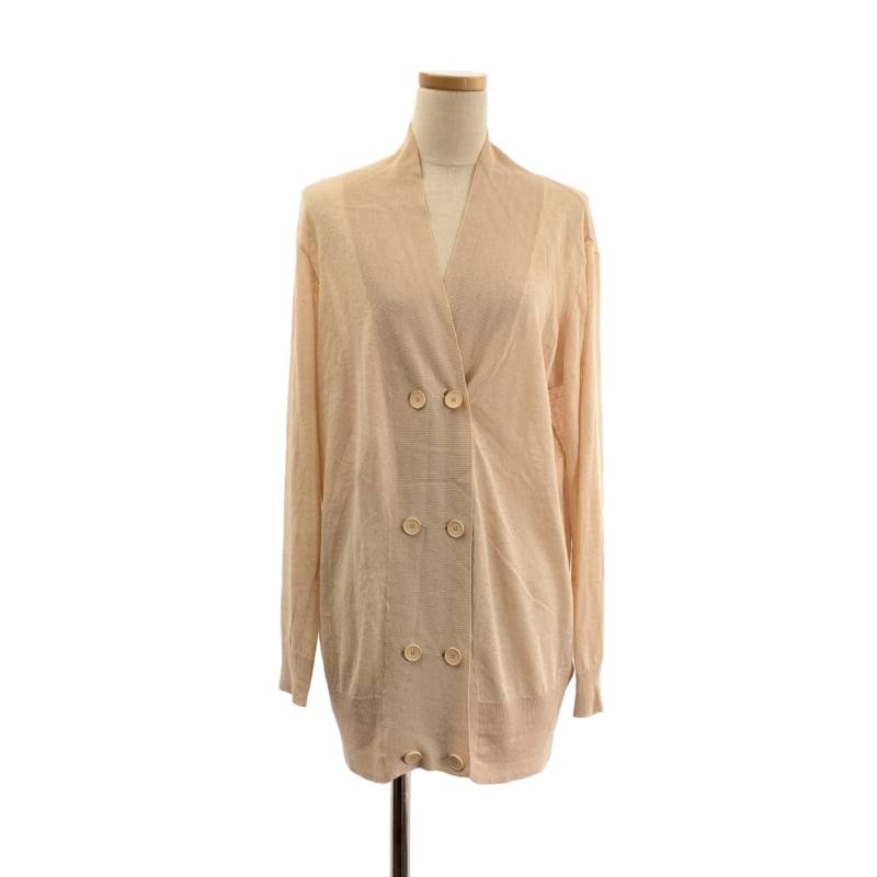 MM6 Maison Martin Margiela / エムエムシックスメゾンマルタンマルジェラ | 2014SS | ロング編み物 ジレー | S | ベージュ系 | レディース
