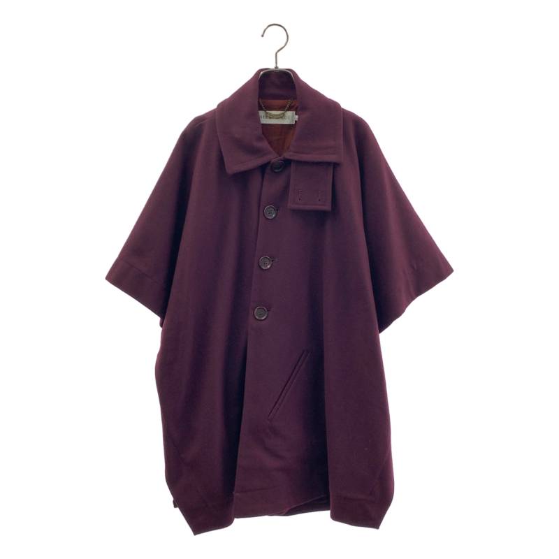 楽天市場】【クロエ】Chloe フード ウール ポンチョ ケープ コート