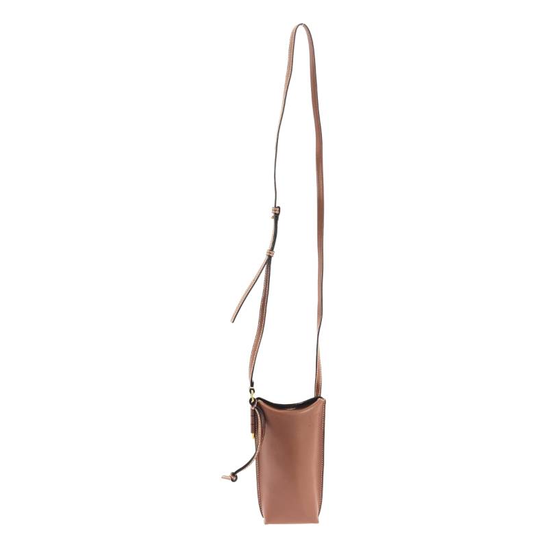 【美品】  LOEWE / ロエベ | 論理ゲート衣嚢 ショルダーバッグ | 赤銅色 | レディース