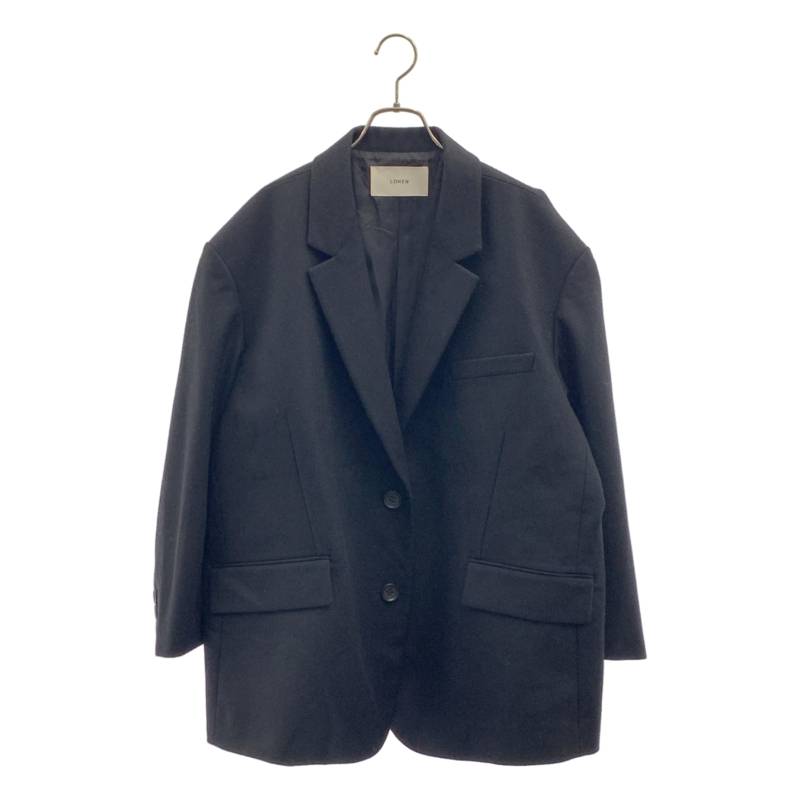 【美品】  LOHEN / 置き目ヘン | 2024AW | TAILORED JACOTTO テーラード 上衣 | F | 黒いこと | レディース