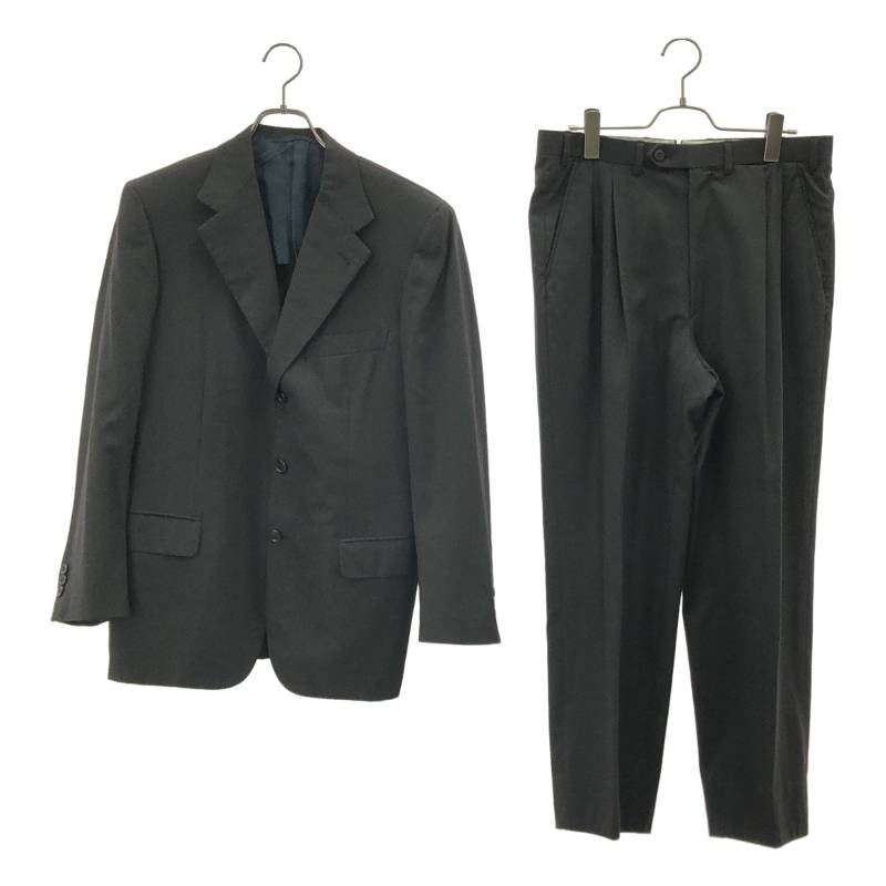 Brioni / ブリオーニ | セットアップ / 2B テーラードジャケット / スラックス パンツ | 48 | ブラック | メンズ 28,470円