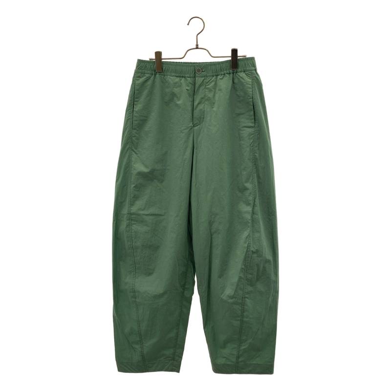 【美品】  POLYPLOID / ポリプロイド | JUDO PANTS 広広とした たわい無い ズボン下 | 2 | 緑であること | メンズ