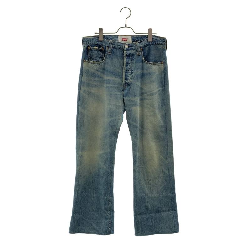 JUNYA WATANABE COMME des GARCONS / ジュンヤワタナベ | 2022AW | &times; Levi's / リーバイス ロールアップ デニム ワイドパンツ | S | インディゴ | レディース｜KLD 店