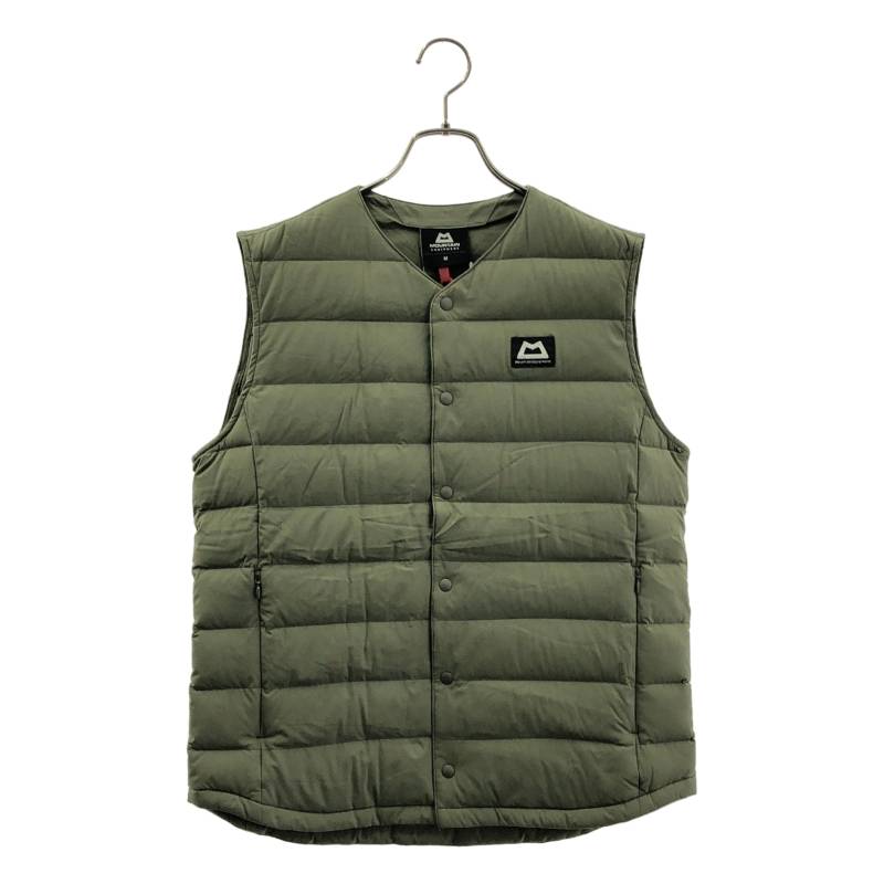 【美品】 MOUNTAIN EQUIPMENT / マウンテンエキップメント | ストレッチ インナー ダウンベスト | M | オリーブ系 | メンズ