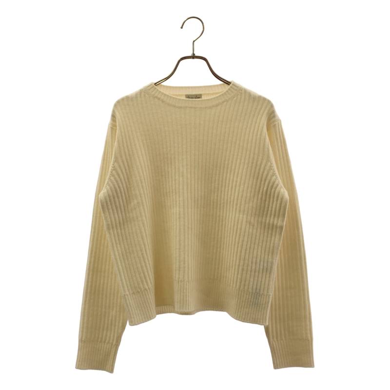 【美品】 steven alan / スティーブンアラン | ウール リブ プルオーバー ニット | ホワイト | レディース