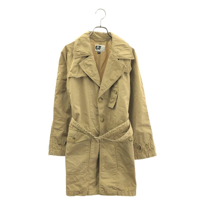 Engineered Garments / エンジニアドガーメンツ | コットン ベルテッド トレンチコート | XS | ベージュ | メンズ