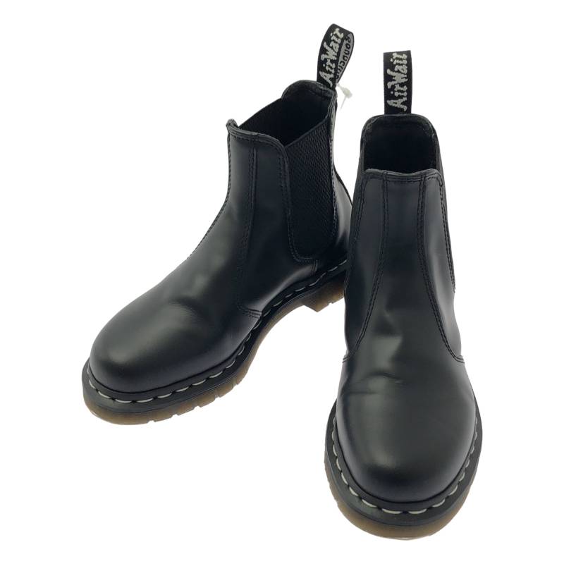 Dr.Martens / ドクターマーチン | 2976 ホワイトステッチ チェルシーブーツ | UK4 | ブラック | レディース|KLD 店