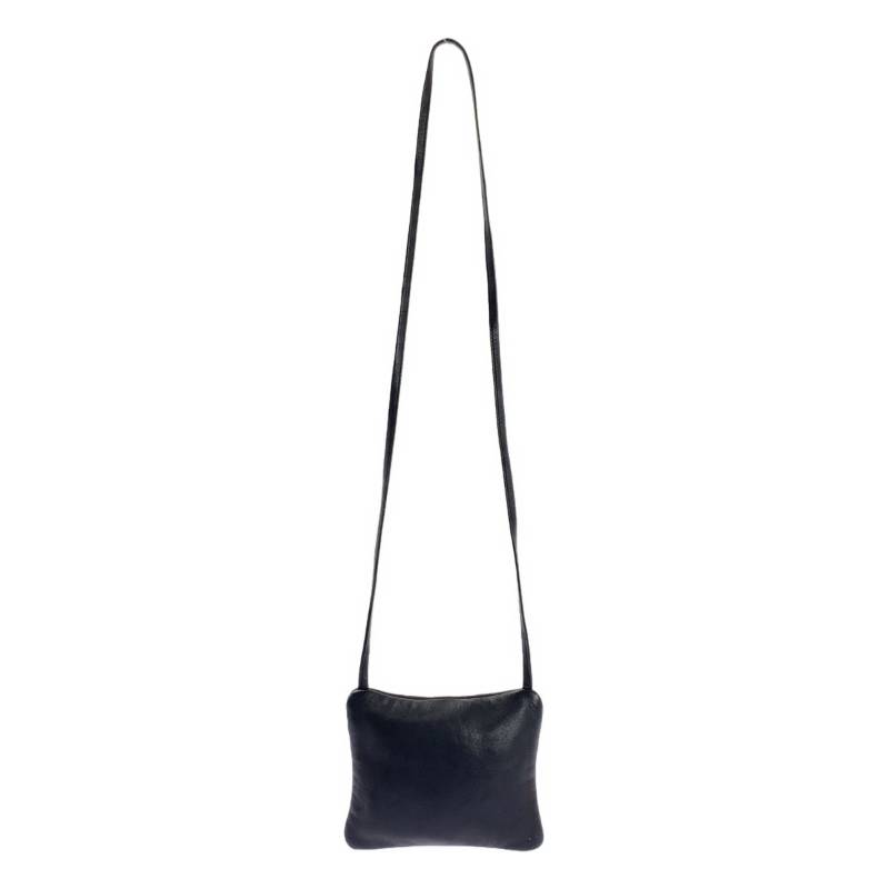 aeta / アエタ | FLAT POUCH フラット レザー ショルダーバッグ | ブラック | レディース