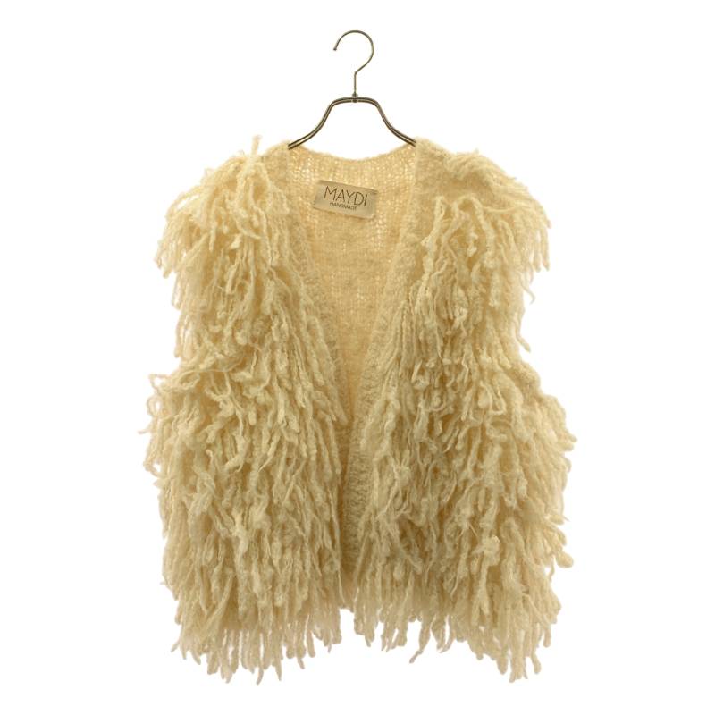 MAYDI / マイディ | AVVELINO VEST 羊毛 より良い | L | 象牙色 | レディース
