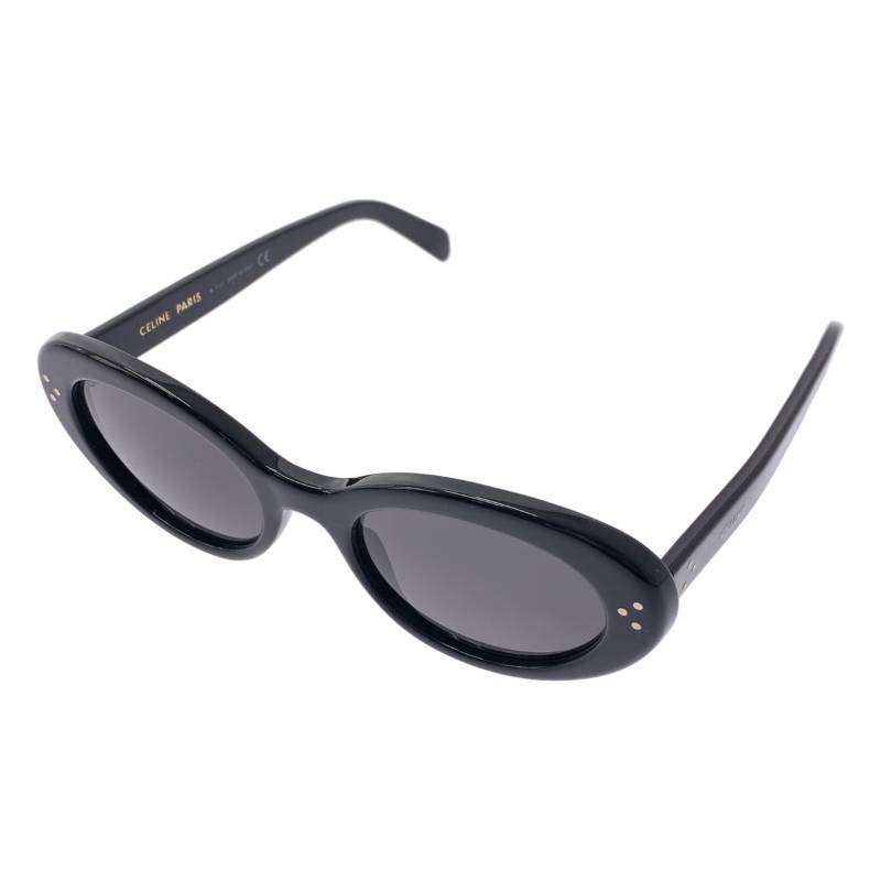 【美品】 CELINE / セリーヌ | キャットアイ S193 サングラス / アセテート CL401931 | 53□21-145 | ブラック | メンズ