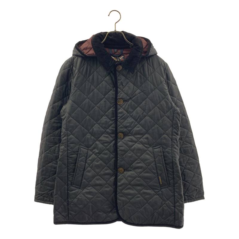 LAVENHAM / ラベンハム | フード付き キルティング ジャケット | M | ブラック | メンズ 7,318円