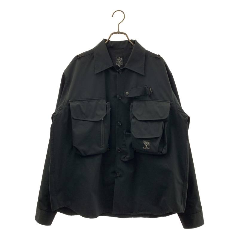 【美品】 South2West8 S2W8 / サウスツーウエストエイト | Tenkara Trout Shirt テンカラ トラウト シャツ | M | ブラック | メンズ