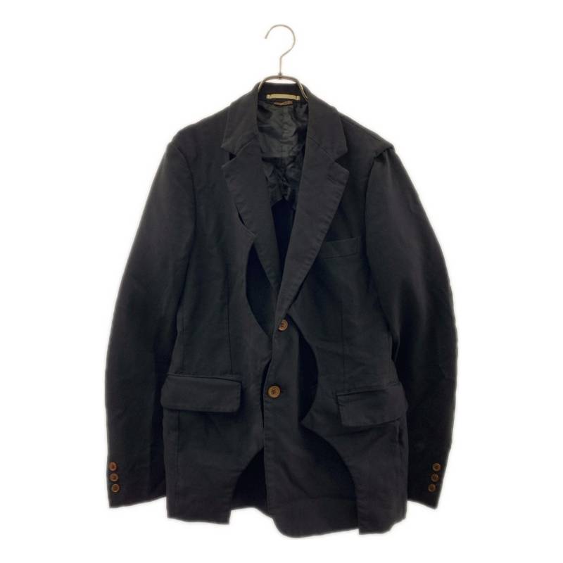 COMME des GARCONS HOMME PLUS / コムデギャルソンオムプリュス | 2022SS | ポリエステル 花の冠yd 上衣 | S | 黒いこと | メンズ