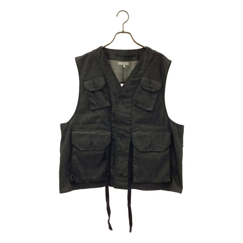 Engineered Garments / エンジニアドガーメンツ | C-1 VEST ジーンズ より良い | M | 黒いこと | メンズ