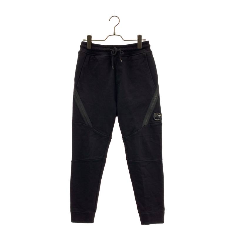 C.P. COMPANY / シーピーカンパニー | ジップ スウェット トラックパンツ | XS | ブラック | メンズ｜KLD 店