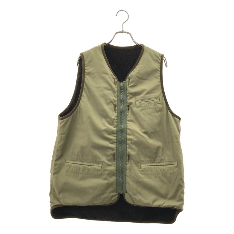visvim / ビズビム | CONTRARY DEPT LINER VEST 短篇小説ラリー デプト ラインドライブ より良い | 2 | カーキ | メンズ