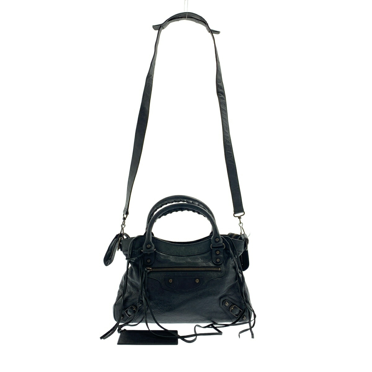 BALENCIAGA / バレンシアガ | ザ タウン 2way ショルダーバッグ / 240579 1000 | ブラック | レディース