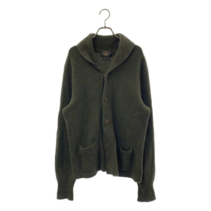 RRL / ダブルアールエル | カシミール 肩かけ色つや ジレー | L | カーキ | メンズ