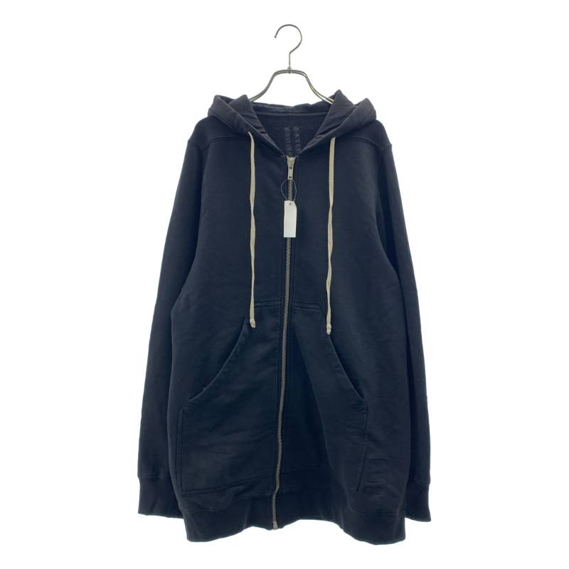 Rick Owens DRKSHDW / リック・オウエンス・ダークシャドウ | JASON HOODIE 裏起毛 フーデッド アノラック | 黒いこと | メンズ