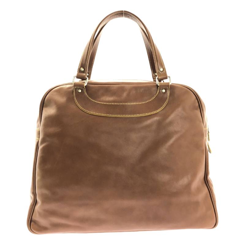 【美品】 JACQUES LE CORRE / ジャックルコー | LISBON リスボン レザー ボストンバッグ | ブラウン | レディース