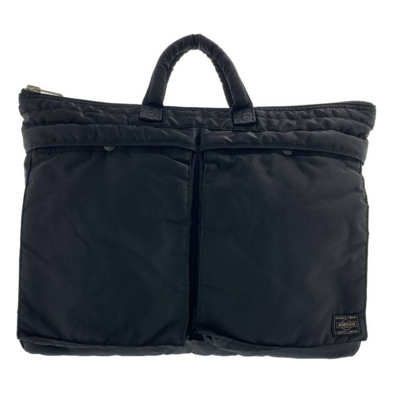 【美品】 PORTER / ポーター | TANKER HELMET BAG / タンカー ヘルメットバッグ / ユニセックス | ブラック | メンズ