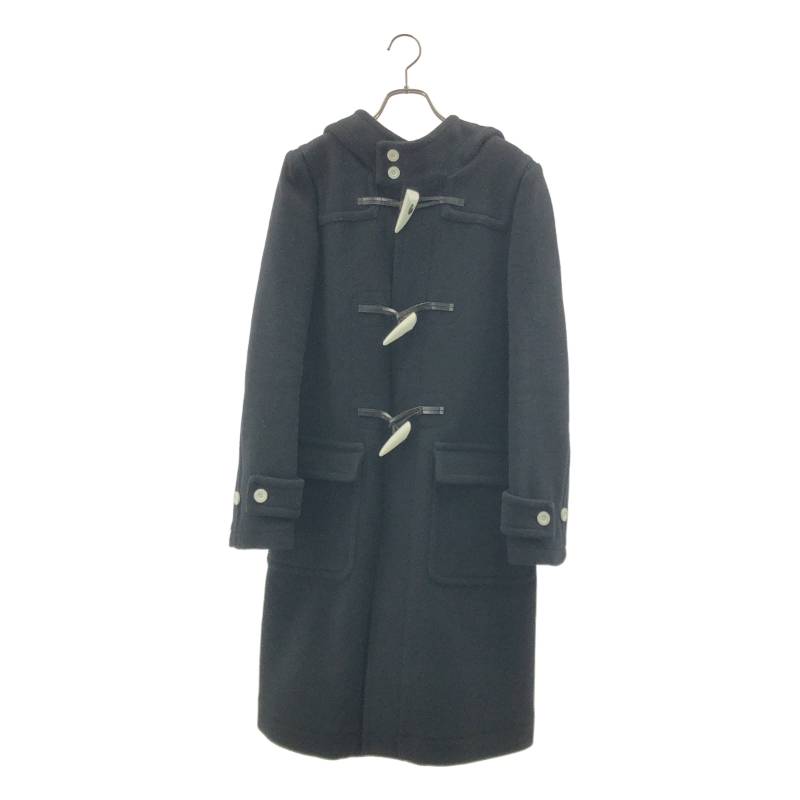 HYKE / ハイク | ウール トグル ダッフルコート | 3 | ブラック | レディース｜KLD 店