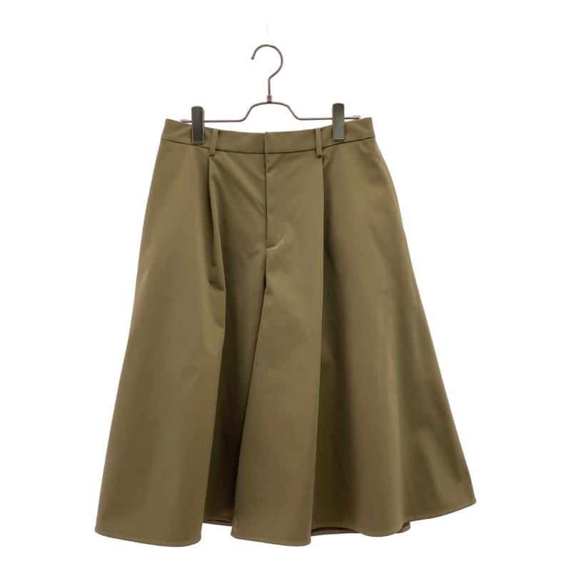 【美品】 IENA / イエナ | 2025AW | ワイド タックキュロットパンツ | 38 | ベージュ | レディース
