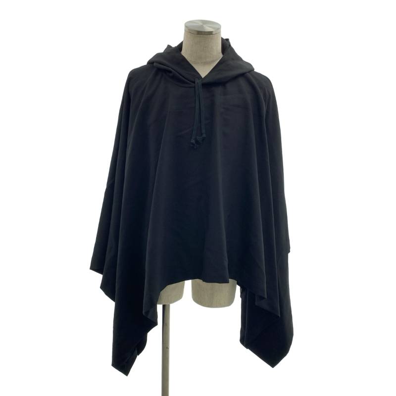 COMME des GARCONS HOMME DEUX / コムデギャルソンオムドゥ | 2023AW | ウール ギャバジン フーデッドポンチョ | ブラック | メンズ｜KLD 店 19,459円