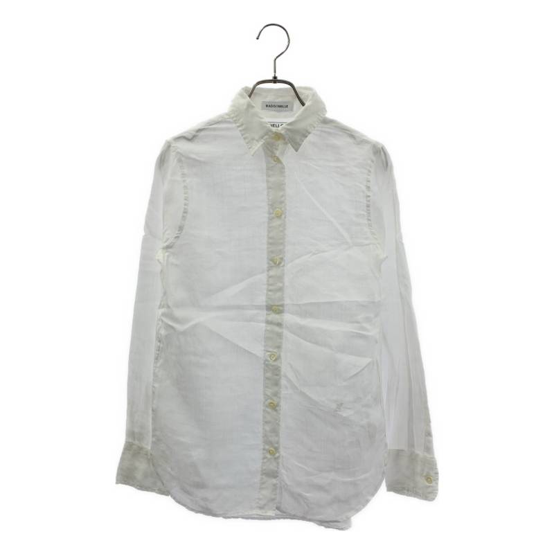MADISON BLUE / マディソンブルー | MADAME SHIRT RAMIE リネン シャツ | 01 | ホワイト | レディース