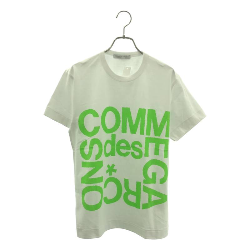 【美品】 COMME des GARCONS / コムデギャルソン | 2024AW | コットン グラフィック プリントTシャツ | ホワイト | レディース