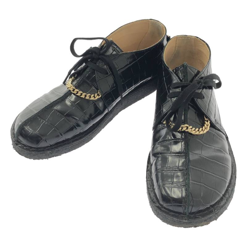 【美品】 clarks / クラークス | &times; Supreme &times; Martine Rose / コラボ Desert Trek / デザート トレック ブーツ | 43 | ブラック | メンズ｜KLD 店
