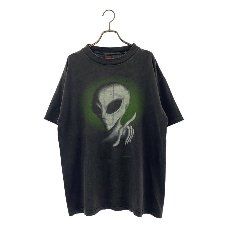 VINTAGE / ヴィンテージ古着 | 1990s | FASHION VICTIM / エイリアン プリント Tシャツ | L | ブラック | メンズ