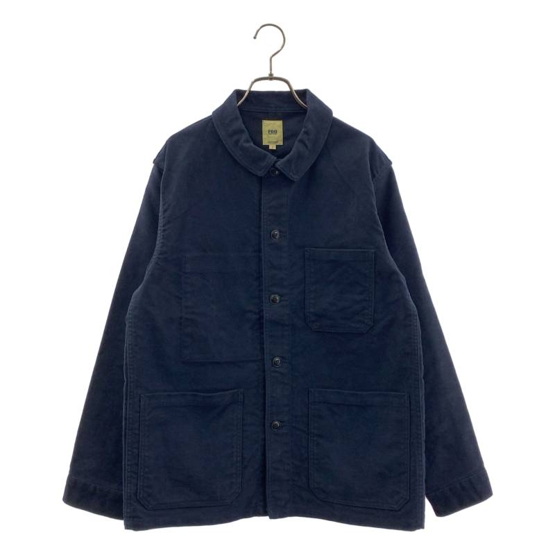 FOB FACTORY / エフオービーファクトリー | フレンチモールスキンジャケット | L | ネイビー | メンズ