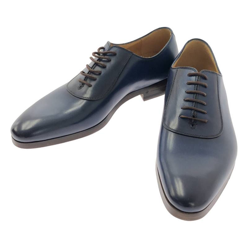 【美品】  GUCCI / グッチ | ラウンドトゥ レースアップシューズ | 4 1/2 | 米国海軍 | レディース