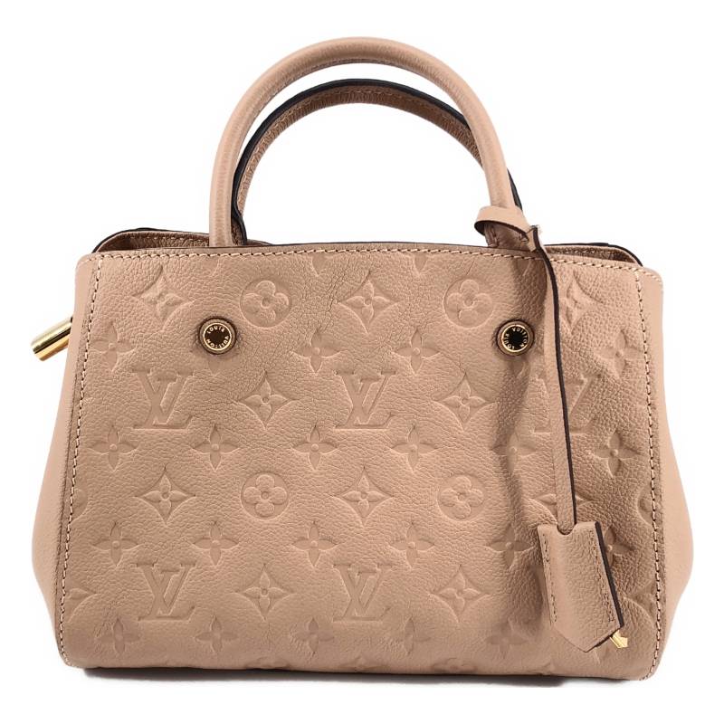 Louis Vuitton / ルイヴィトン | モノグラム アンプラント モンテーニュBB 2way ショルダーバッグ / M44062 | ベージュ系 | レディース