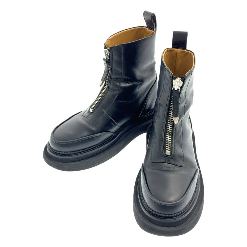 TOGA PULLA / トーガプルラ | ジップアップ ブーツ | 38 | ブラック | レディース｜KLD 店