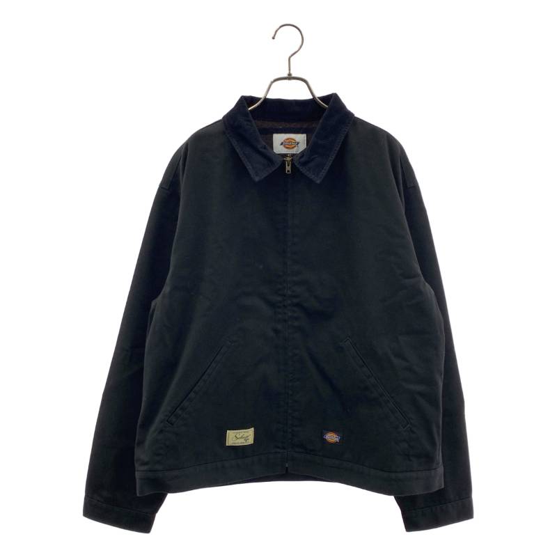 【美品】 Dickies / ディッキーズ | ×Schott / TC TWILL PAINTER JACKET ペインタージャケット | 42 | ブラック | メンズ