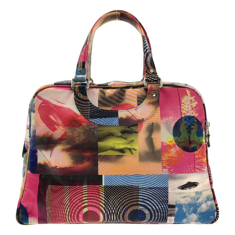 【美品】 JACQUES LE CORRE / ジャックルコー | 2023AW | × JULIE WOLFE / ジュリー・ウルフ LISBON / リスボン レザー ロゴ トートバッグ | マルチカラー | レディース
