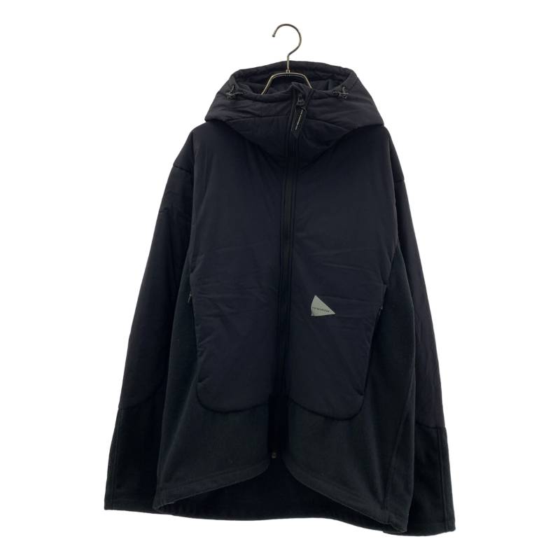 and wander / アンドワンダー | Top Fleece Jacket トップ フリースジャケット | 5 | ブラック | メンズ｜KLD 店