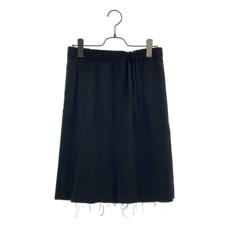 ISABEL MARANT ETOILE / イザベルマランエトワール | カットオフ ギャザー スカート | 38 | ブラック | レディース