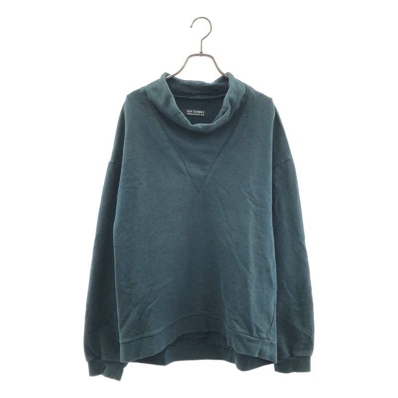 RAF SIMONS / ラフシモンズ | 2000SS | 厚地の外套影ぼうし ハイネック 汗水 調教師 | 48 | 緑であること系 | メンズ