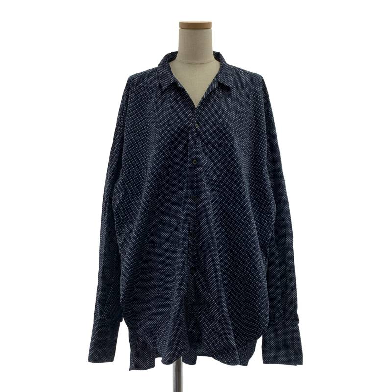 JUN MIKAMI / ジュンミカミ | dot open-necked shirt / 一点 大層らしい影ぼうし プルオーバー トップ | 米国海軍/白いこと | レディース レディースファッション-トップス-シャツ・ブラウス