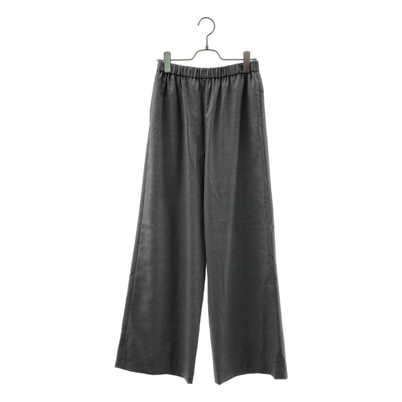 Deuxieme Classe / ドゥーズィエムクラス | 2025AW | Effortless Wool Pants / エフォートレス 羊毛 広々としたズボン下 | 34 | 薄墨色 | レディース