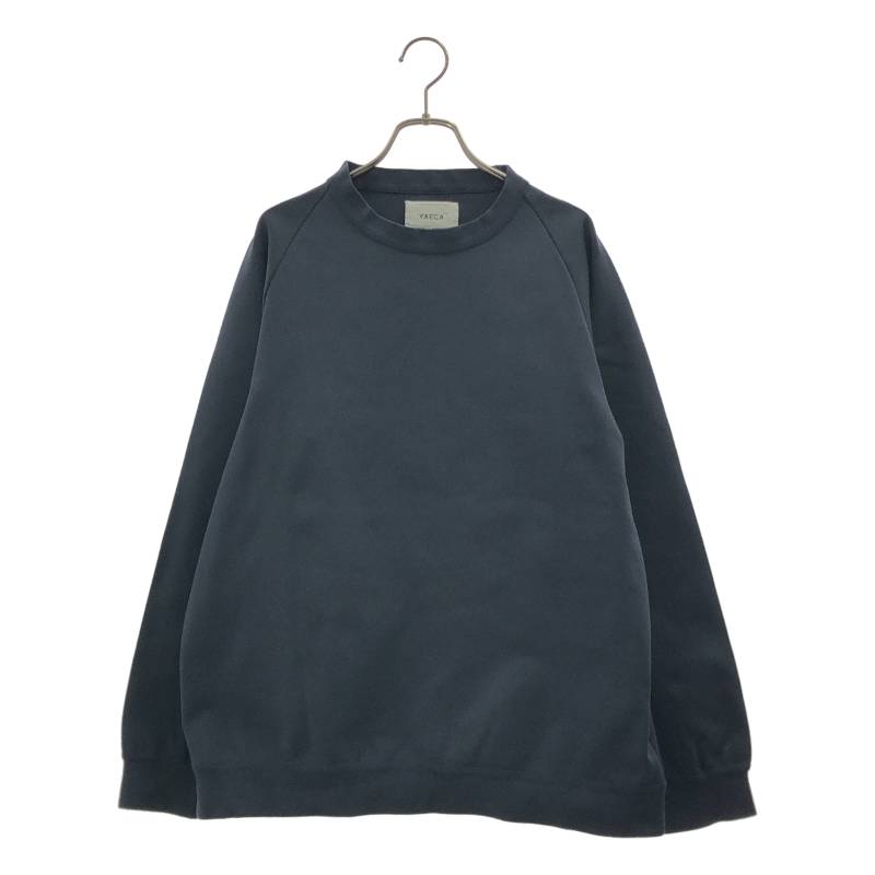 YAECA / ヤエカ | Nylon Jersey Pullover 汗水 | M | 米国海軍 | メンズ