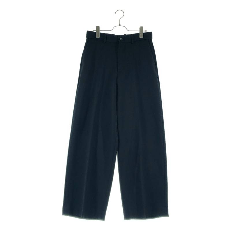 【美品】 MARKAWARE / マーカウェア | 2025AW | オーガニックウール ワイドパンツ | 1 | ブラック | メンズ