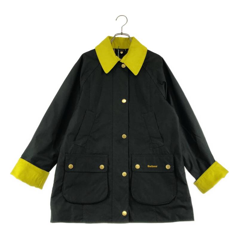【美品】 Barbour / バブアー | BEADNELL ビードネル Icon モダン ワックス ジャケット | 10 | イエロー/ブラック | レディース