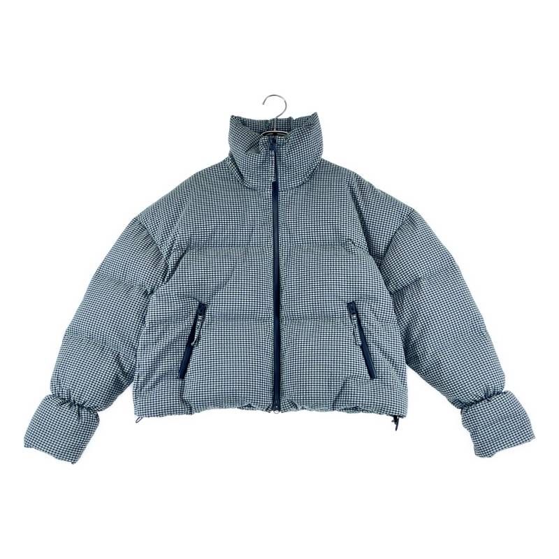 【美品】 TODAYFUL / トゥデイフル | 2025AW | Check Dawn Jacket / チェック ダウンジャケット | 36 | ミント | レディース|KLD 店